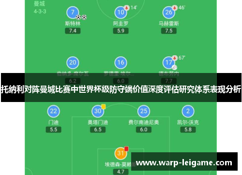托纳利对阵曼城比赛中世界杯级防守端价值深度评估研究体系表现分析